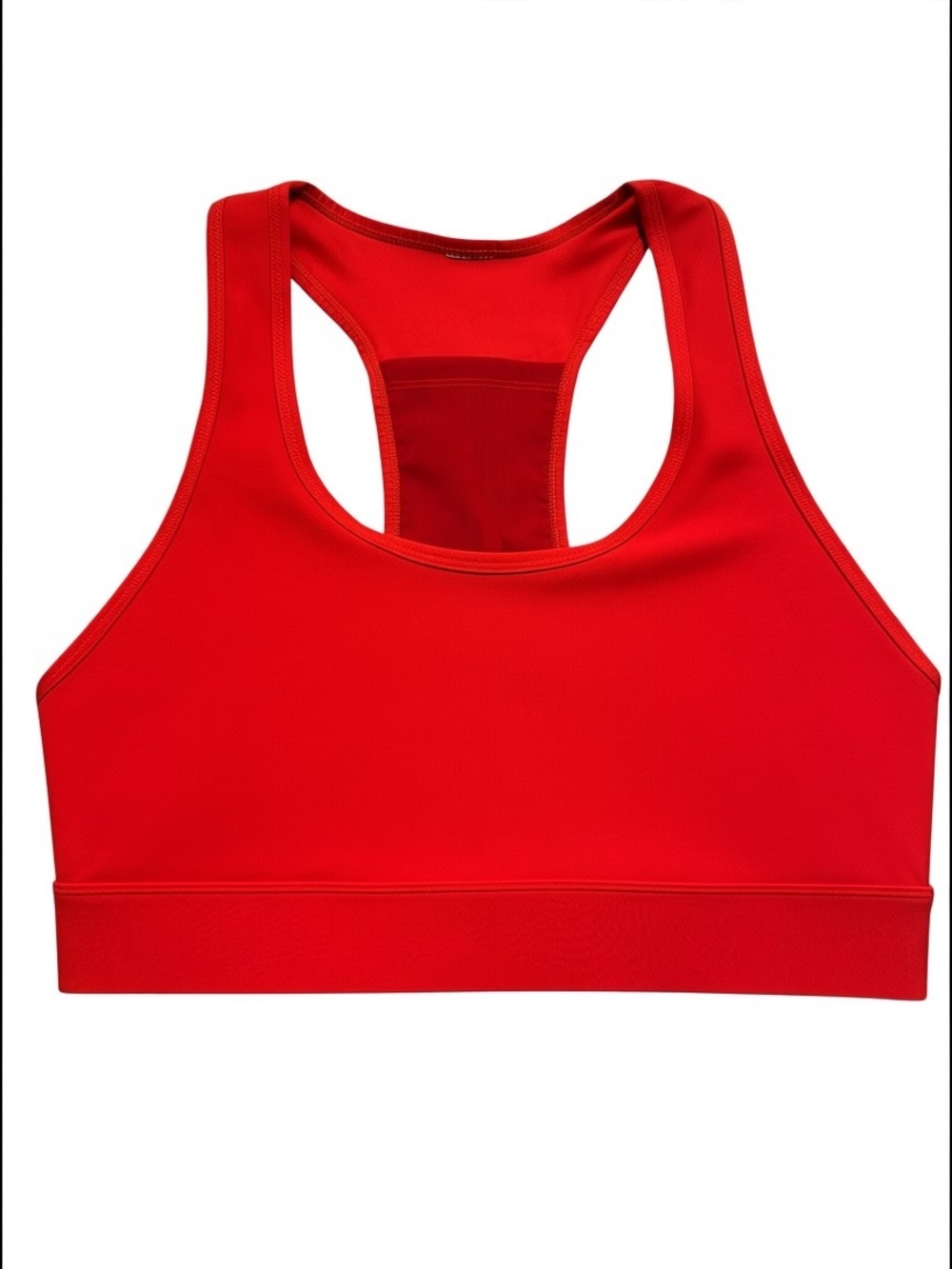 Fabletics Red Racerback Sports Bra Bold Red Activewear Game Day Yoga Pilates